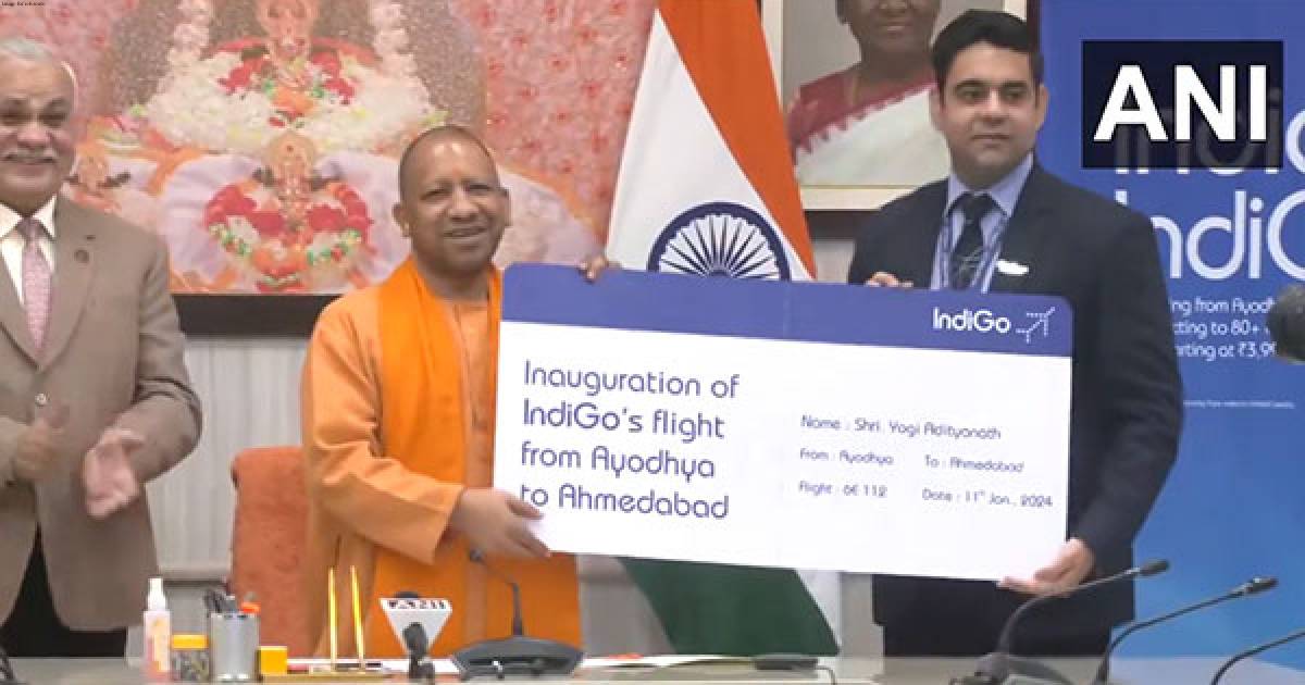 Indigo air service started between Ayodhya and Ahmedabad